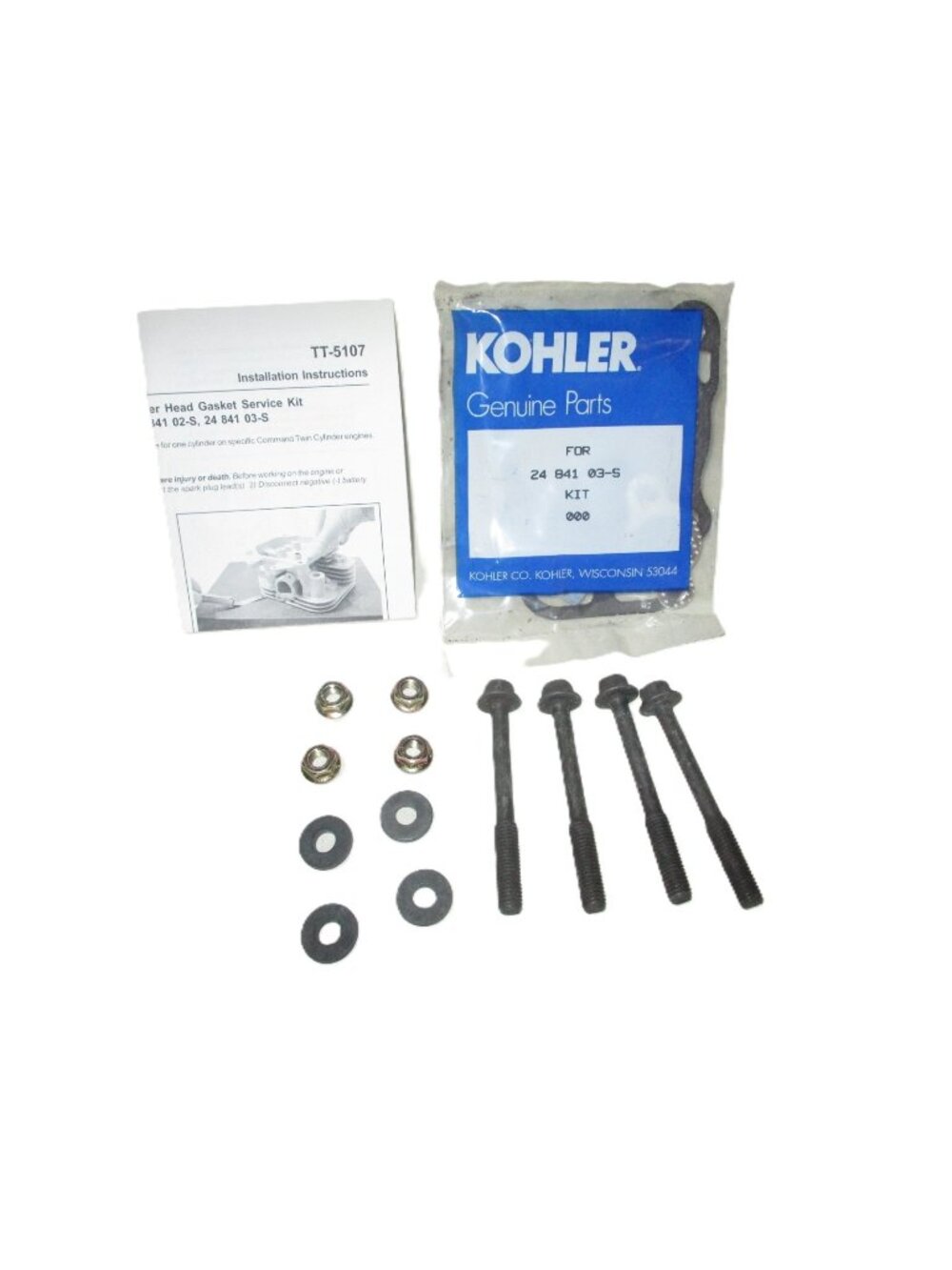 Genuine Kohler 2484103-S Cylinder Head Gasket Service Kit